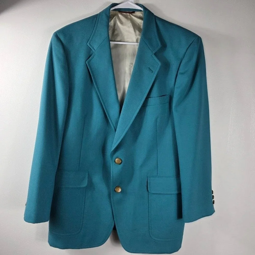 Vtg Jack‎ Nicklaus Golden Bear Blazer Balakier Men Sport Coat